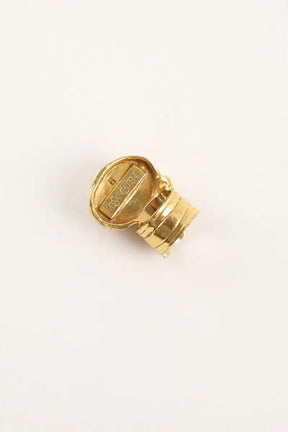 Bague Yves Saint Laurent Doré en Métal