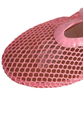 Ballerines Alaïa Ballerines en résille Rose en Tissu