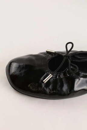 Ballerines Alohas Noir en Cuir verni