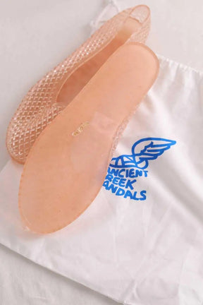 Ballerines Ancient Greek Sandals Rose en Caoutchouc