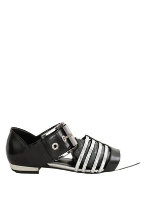 Ballerines Barbara Bui Noir en Cuir, taille 36 - Seconde Main