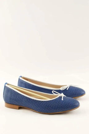 Ballerines Carel Bleu en Plastique