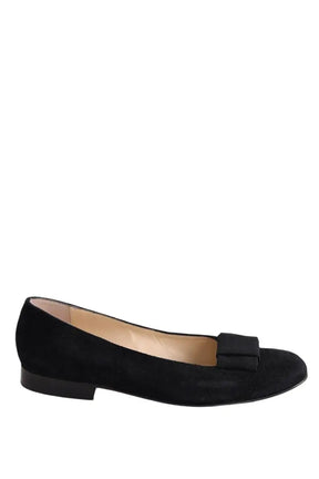 Ballerines Carel Noir en Daim, taille 35 - Seconde Main