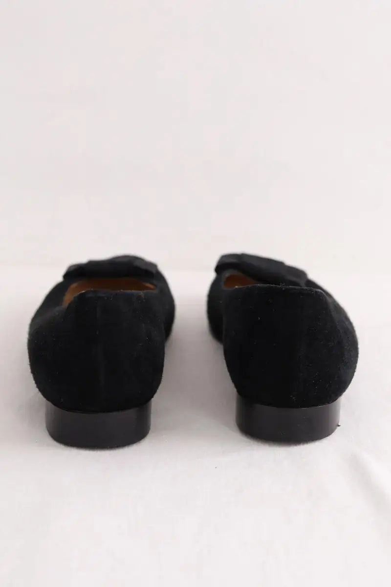 Ballerines Carel Noir en Daim