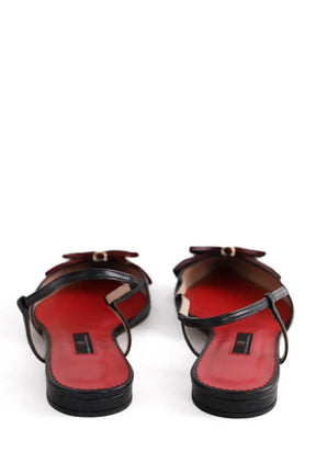 Ballerines Carolina Herrera Noir en Cuir