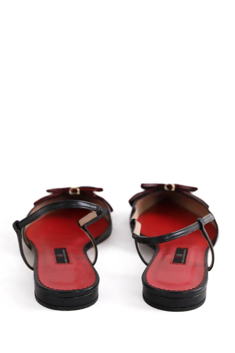 Ballerines Carolina Herrera Noir en Cuir