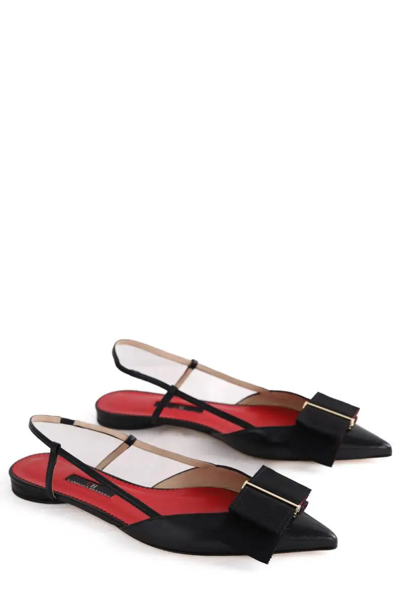 Ballerines Carolina Herrera Noir en Cuir