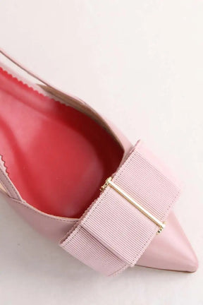 Ballerines Carolina Herrera Rose en Cuir