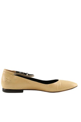 Ballerines Chanel Beige en Cuir, taille 39 - Seconde Main