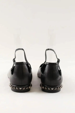 Ballerines Christian Louboutin Noir en Cuir