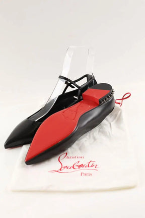 Ballerines Christian Louboutin Noir en Cuir