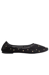 Ballerines Dear Frances Noir en Tissu, taille 41 - Seconde Main