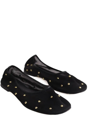 Ballerines Dear Frances Noir en Tissu