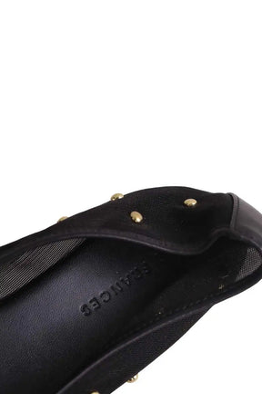 Ballerines Dear Frances Noir en Tissu