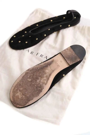 Ballerines Dear Frances Noir en Tissu