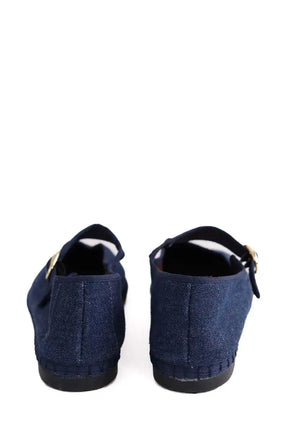Ballerines Flabelus Marine en Tissu