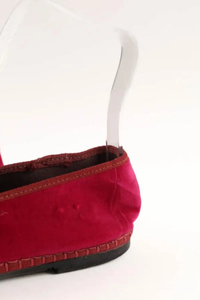 Ballerines Flabelus Rose en Velours