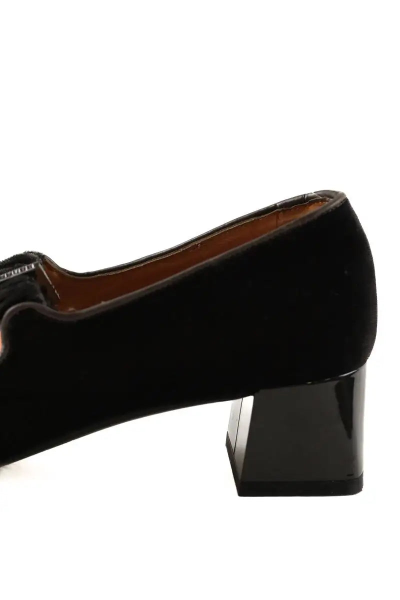 Ballerines Fratelli Rossetti Noir en Daim