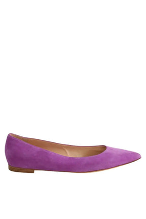Ballerines Gianvito Rossi Violet en Daim, taille 42 - Seconde Main