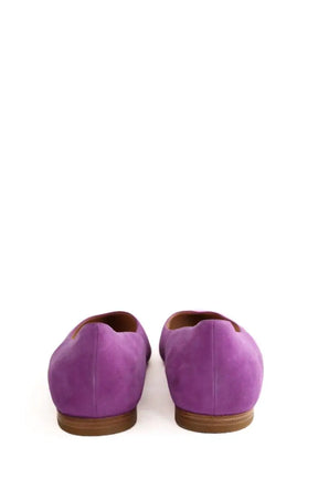 Ballerines Gianvito Rossi Violet en Daim