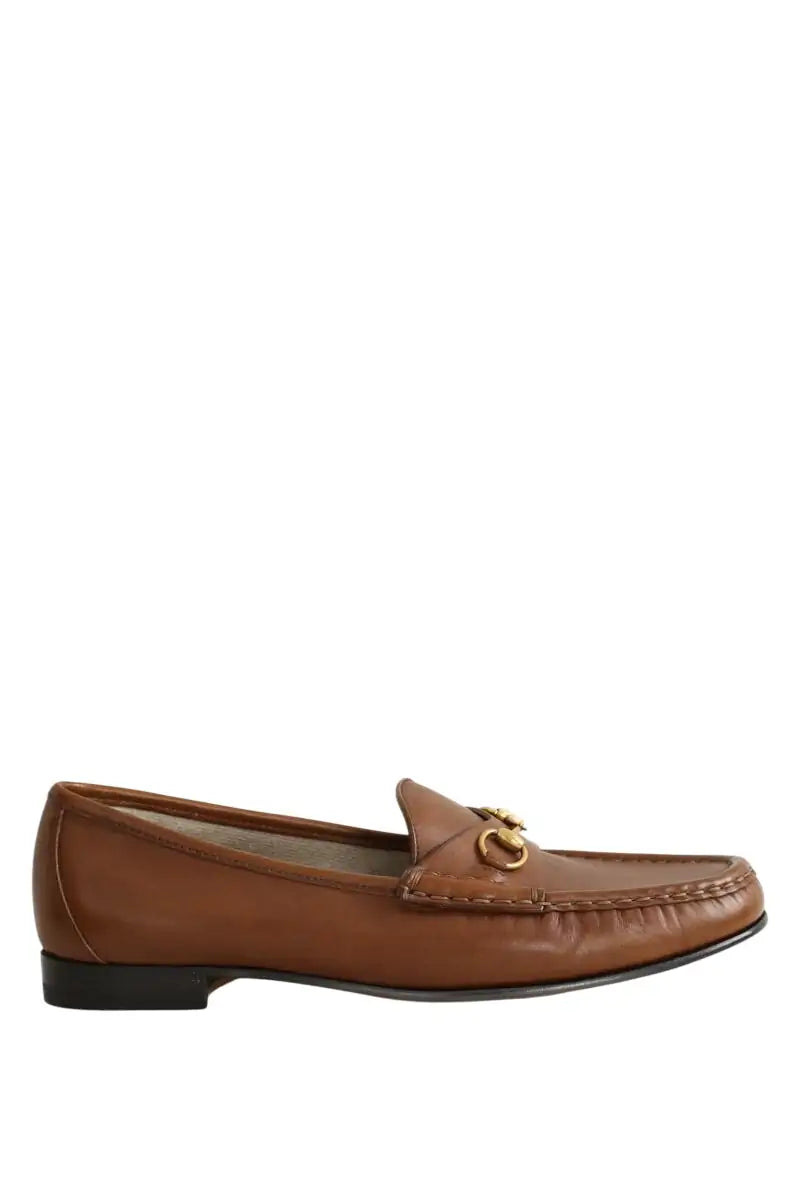 Ballerines Gucci Marron en Cuir, taille 40 - Seconde Main