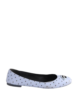Ballerines Kenzo Bleu en Cuir, taille 39 - Seconde Main