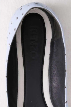 Ballerines Kenzo Bleu en Cuir