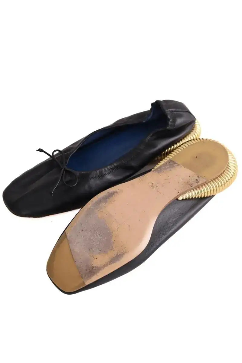 Ballerines Lanvin Noir en Cuir