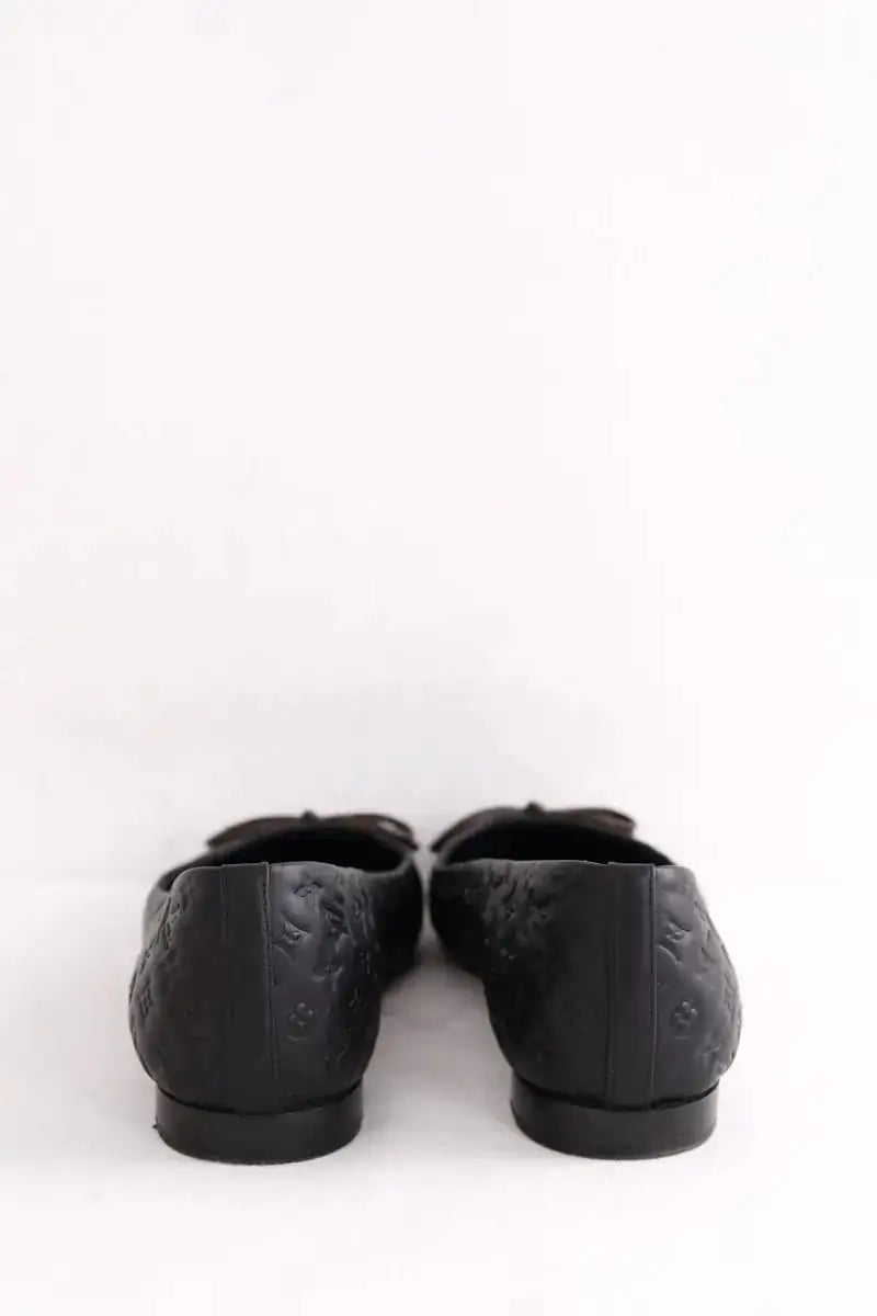 Ballerines Louis Vuitton Noir en Cuir
