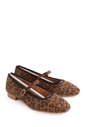 Ballerines Maison 123 Marron en Daim