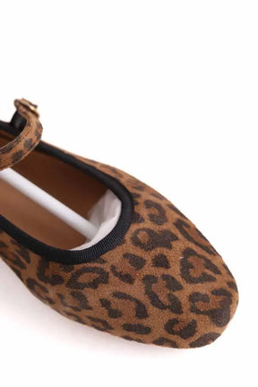 Ballerines Maison 123 Marron en Daim