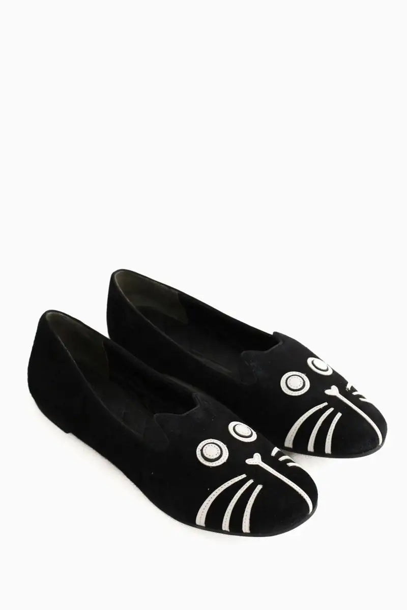 Ballerines Marc By Marc Jacobs Noir en Daim