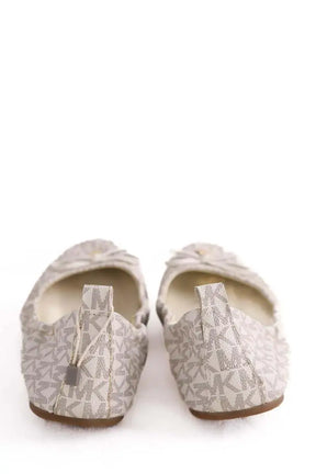 Ballerines Michael Kors Blanc en Cuir