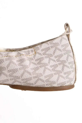 Ballerines Michael Kors Blanc en Cuir