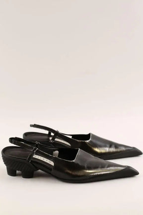 Ballerines Miista Noir en Cuir