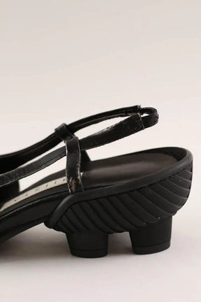 Ballerines Miista Noir en Cuir