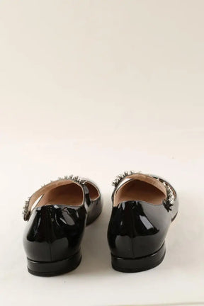 Ballerines Miu Miu Noir en Cuir