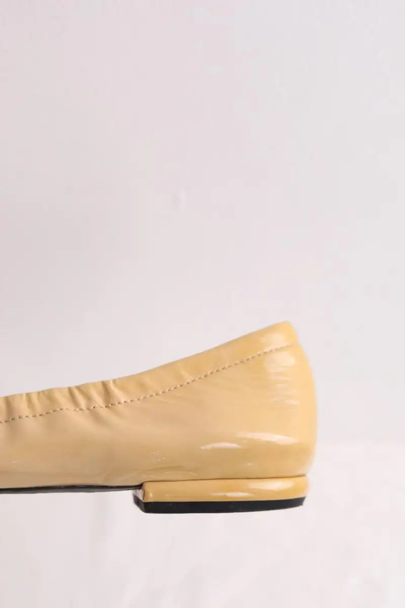 Ballerines Prada Beige en Cuir