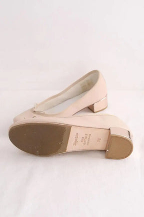 Ballerines Repetto Beige en Cuir