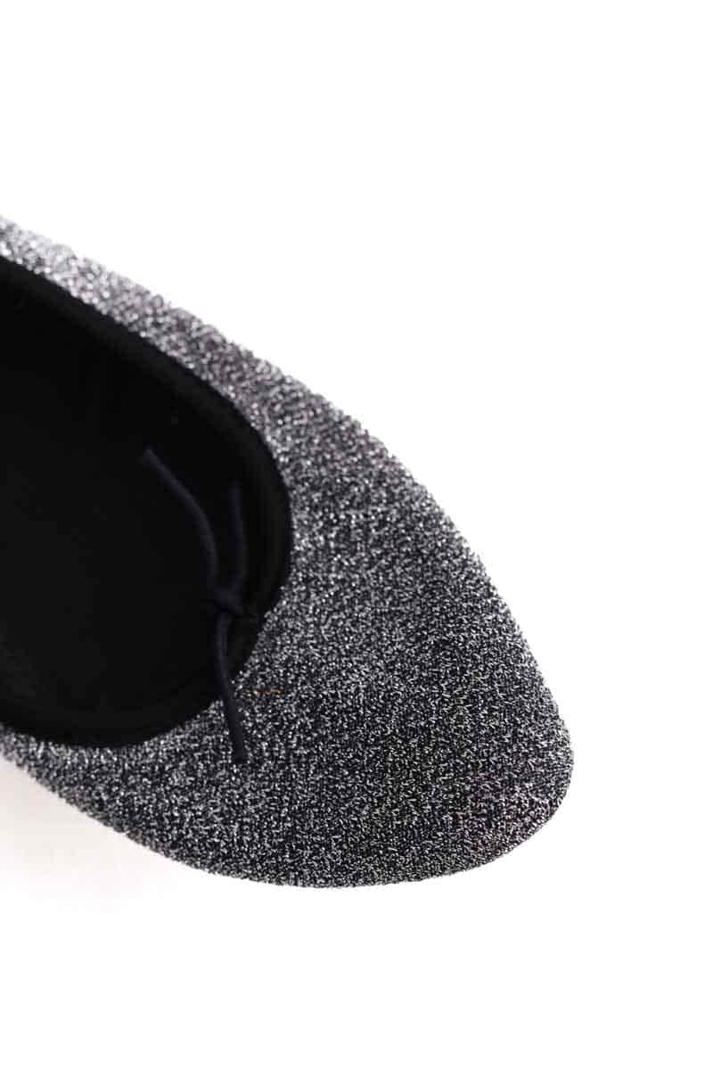 Ballerines Repetto Gris en Tissu