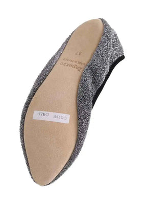 Ballerines Repetto Gris en Tissu