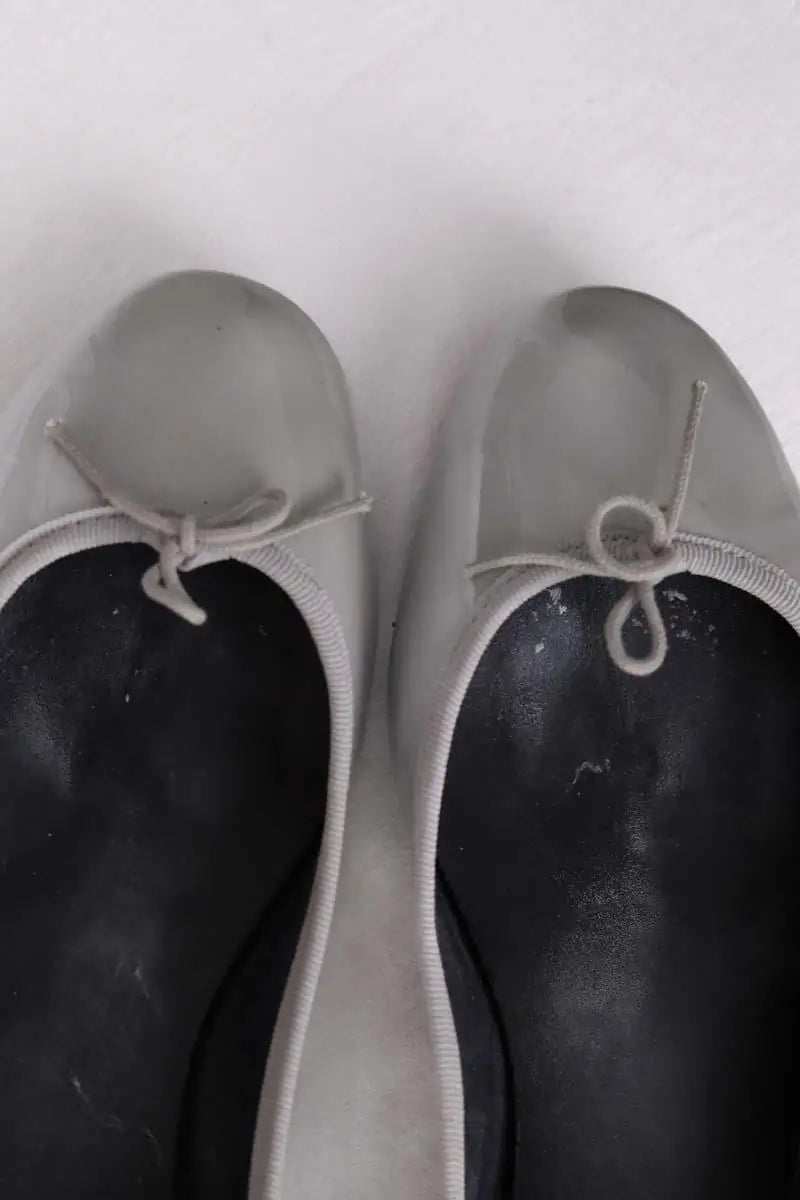 Ballerines Repetto Lili Gris en Caoutchouc