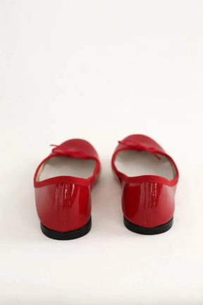 Ballerines Repetto Rouge en Cuir verni