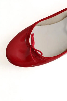 Ballerines Repetto Rouge en Cuir verni