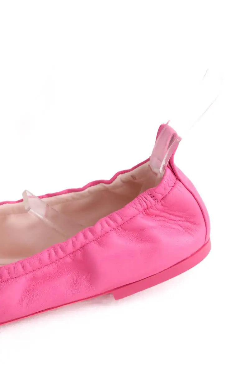 Ballerines Roger Vivier Rose en Cuir