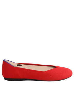 Ballerines Rothy's Rouge en Tissu, taille 38 - Seconde Main