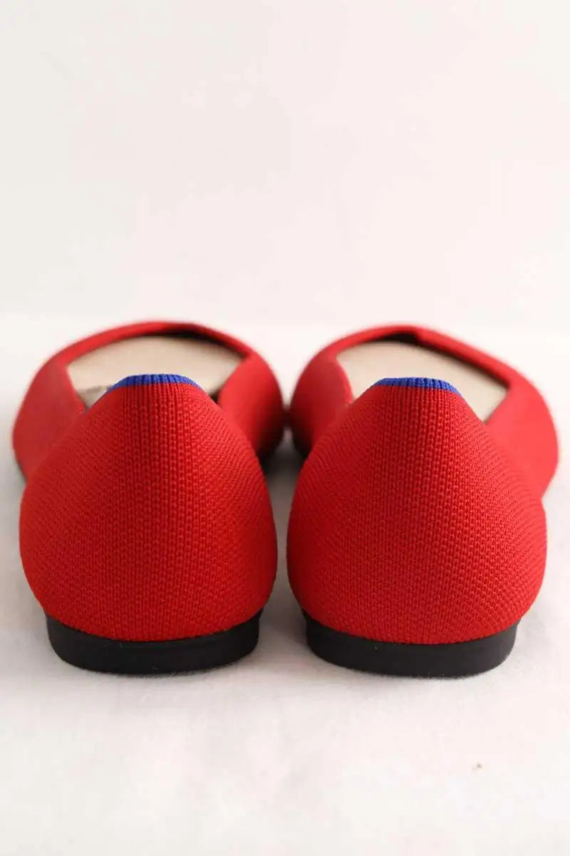 Ballerines Rothy's Rouge en Tissu