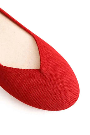 Ballerines Rothy's Rouge en Tissu