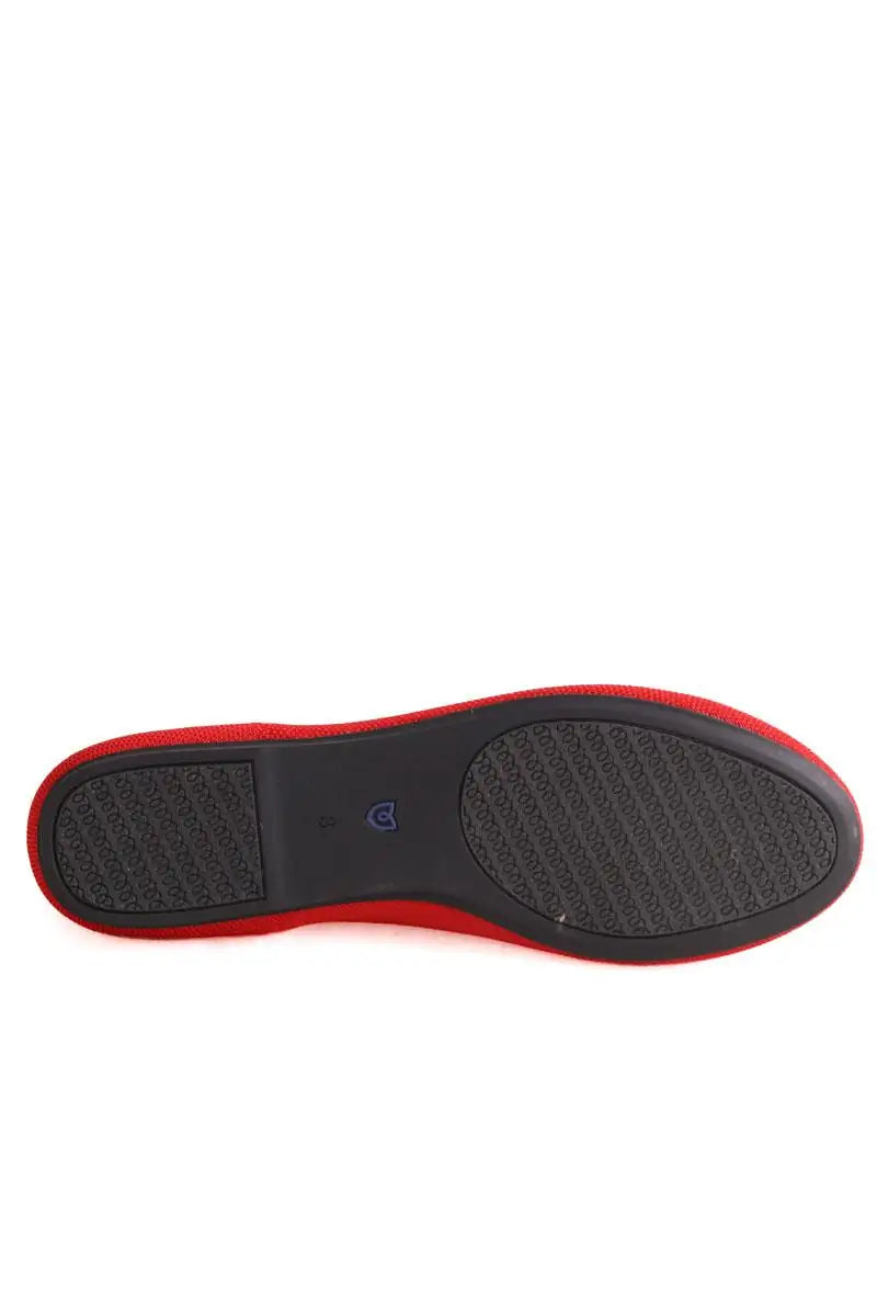 Ballerines Rothy's Rouge en Tissu