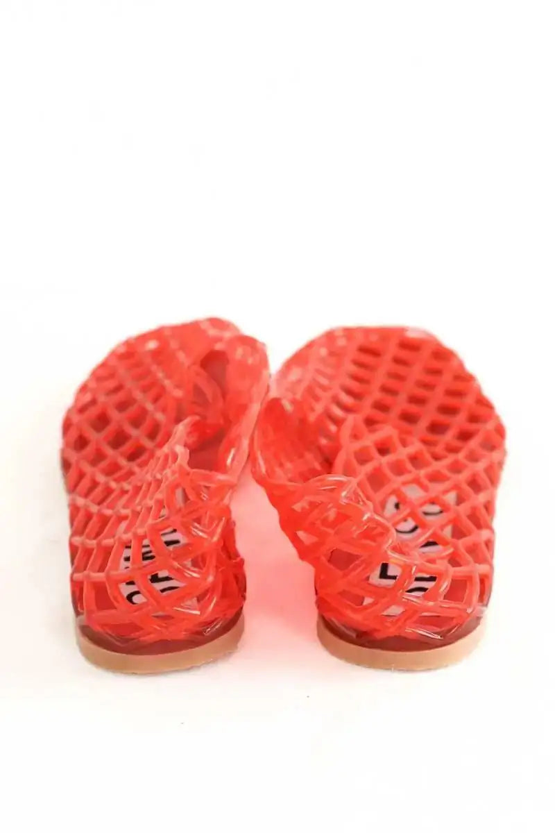 Ballerines Senso Clarissa Rouge en Plastique